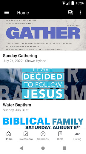 Android application New Life Assembly | NJ screenshort