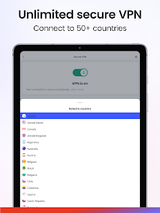 McAfee Security: Antivirus VPN Screenshot