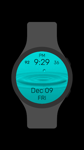 Aqua Watch Face Screen 3
