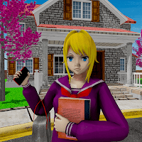 Anime School Girl Japanese School Life Simulation
