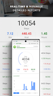 Pedometer - Walking & Running For Health & Weight