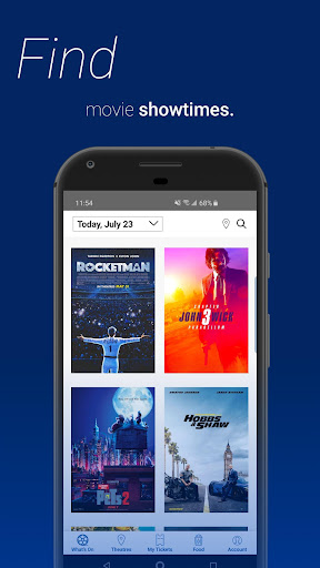 Android application Cineplex Beta screenshort