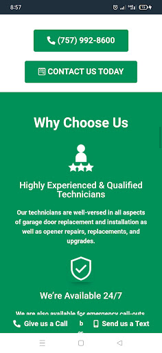 Garage door repair Hampton