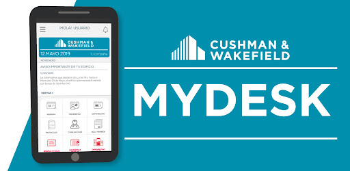 Android application MyDesk C&W EC screenshort