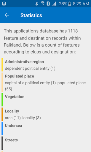 Trek Falklands Screen 2