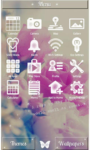 Flower Wallpaper Regal Roses Screen 3