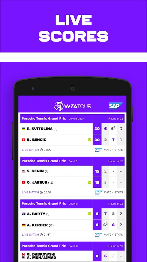WTA Scoresのおすすめ画像1