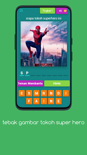 tebak gambar tokoh super hero