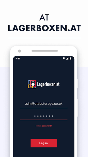 Android application Lagerboxen.at screenshort