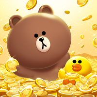 LINE マジックコイン ‐ ブラウンと遊べるコインゲーム