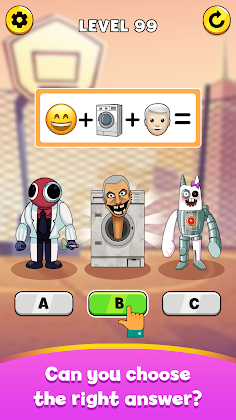 Monster Emoji: Guess & Mix - Screenshot 1