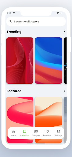 Screenshot of Wallpapers For Oppo - HD - 4K