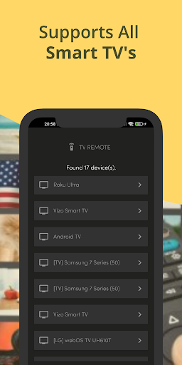 Universal TV Remote Control Screen 3