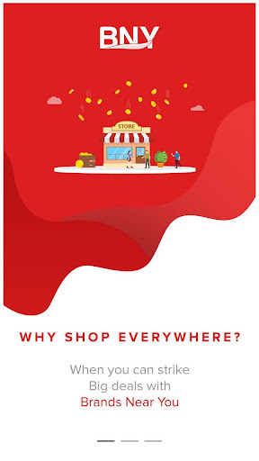 Android application BNY Brands Near You screenshort