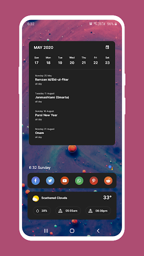 Exquigets for KWGT Screen 2