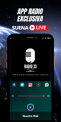 Android application Radio 33 online screenshort