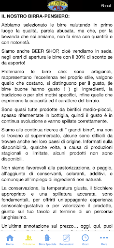 Android application La Lanterna Pub App screenshort