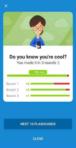 VocApp: Russian Flash Cards Screen 2
