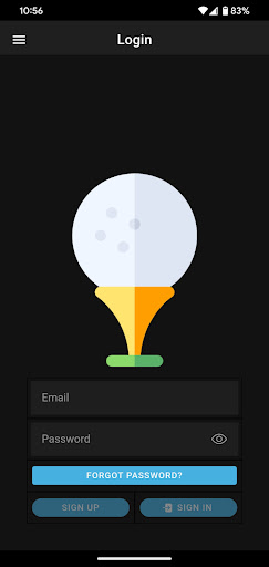 Android application golfcomm screenshort