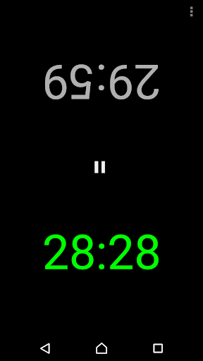 Android application Chess Clock for Scrabble screenshort
