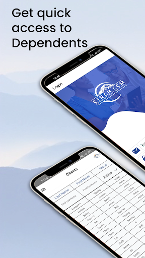 Android application CINCH CCM Caregiver screenshort