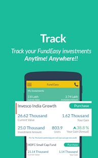 Mutual Fund, SIP- Fund Easy [Indians & NRIs] Capture d'écran