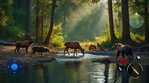 Forest Hunter Animal Shooting