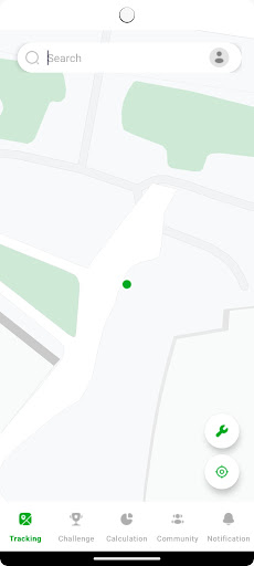Android application Eco-Route: Green Journey screenshort