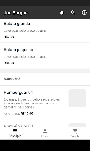 Jac Burguer Screen 2