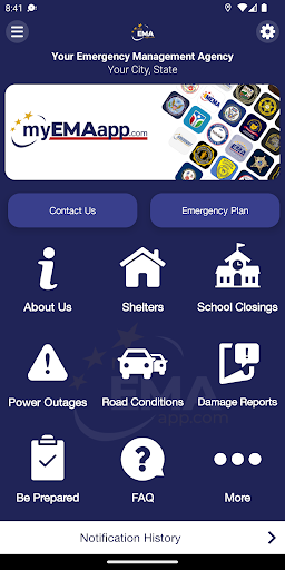 Emergency Management Connect Screen 3
