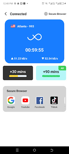 SuperVPN Fast Unlimited Proxy Screenshot 3 - AppWisp.com
