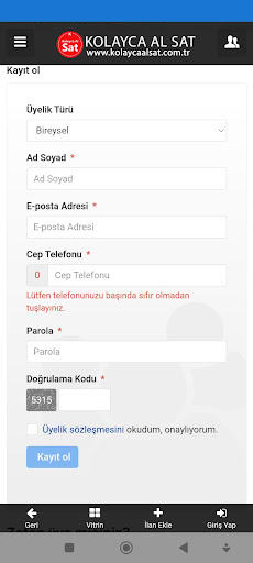 Kolayca Al Sat Screen 2