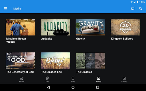 Screenshot of Crossroads Fellowship Houston