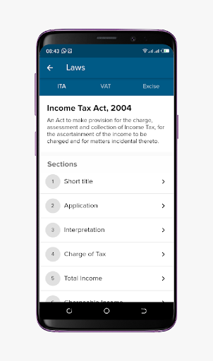 Android application TaxAccounts 24/7 screenshort