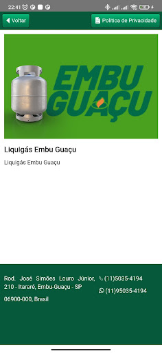 Liquigás Embu Guaçu Screen 2