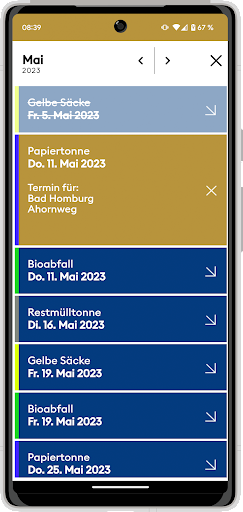 Abfallapp Bad Homburg v.d.H Screen 2