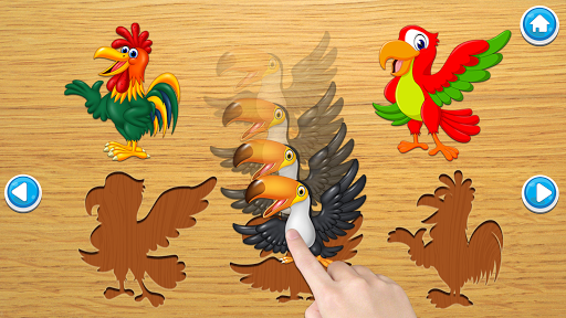 Puzzles for Kids of Preschool and Toddlers.