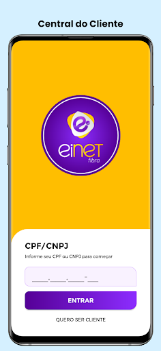 Android application Einet Fibra screenshort