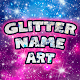 Glitter Name Art Maker