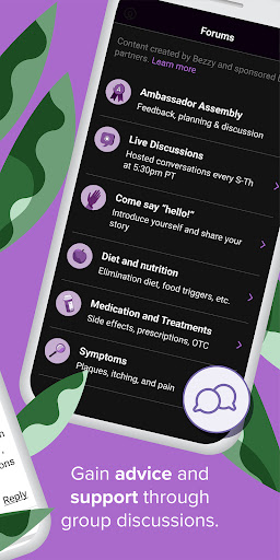 Bezzy Psoriasis Screen 2