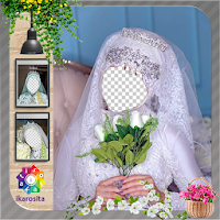 Bridal Hijab Selfie Beauty