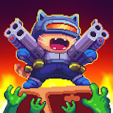 Cat Gunner: Super Zombie Shooter Pixel icon