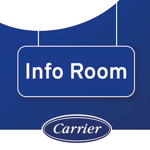 De Carrier info Room logo