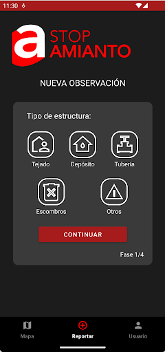 Stop Amianto Screen 2