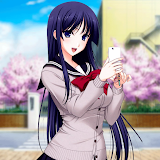Anime High School Yandere Girl icon