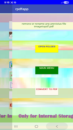 App screenshot