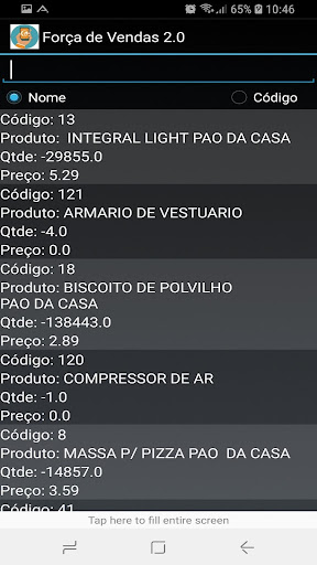 Força de Vendas 2.0 - Mobile Screen 3