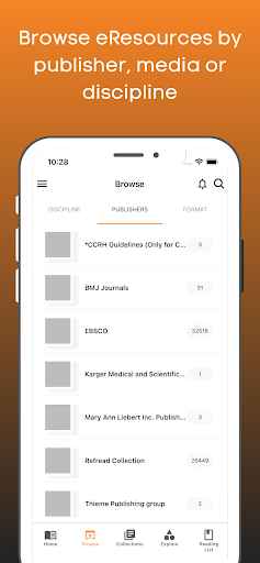 CCRH eLibrary Screen 3
