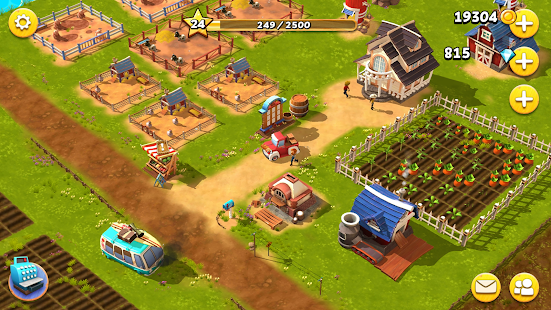 Happy Farm -  Bauernhof Spiele Screenshot
