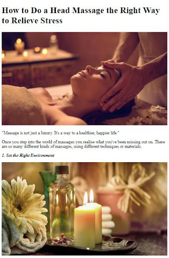 How to Do a Head Massage